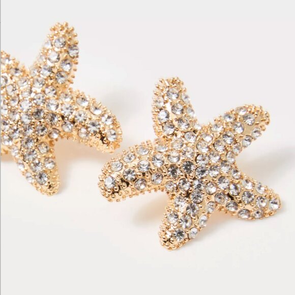 NWT Lilly Pulitzer Starfish Stud Earrings - Picture 3 of 3